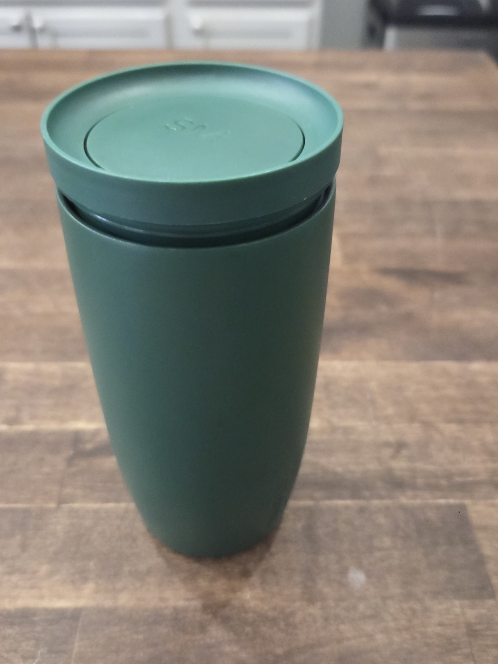 Matte Forest Green Travel Tumbler